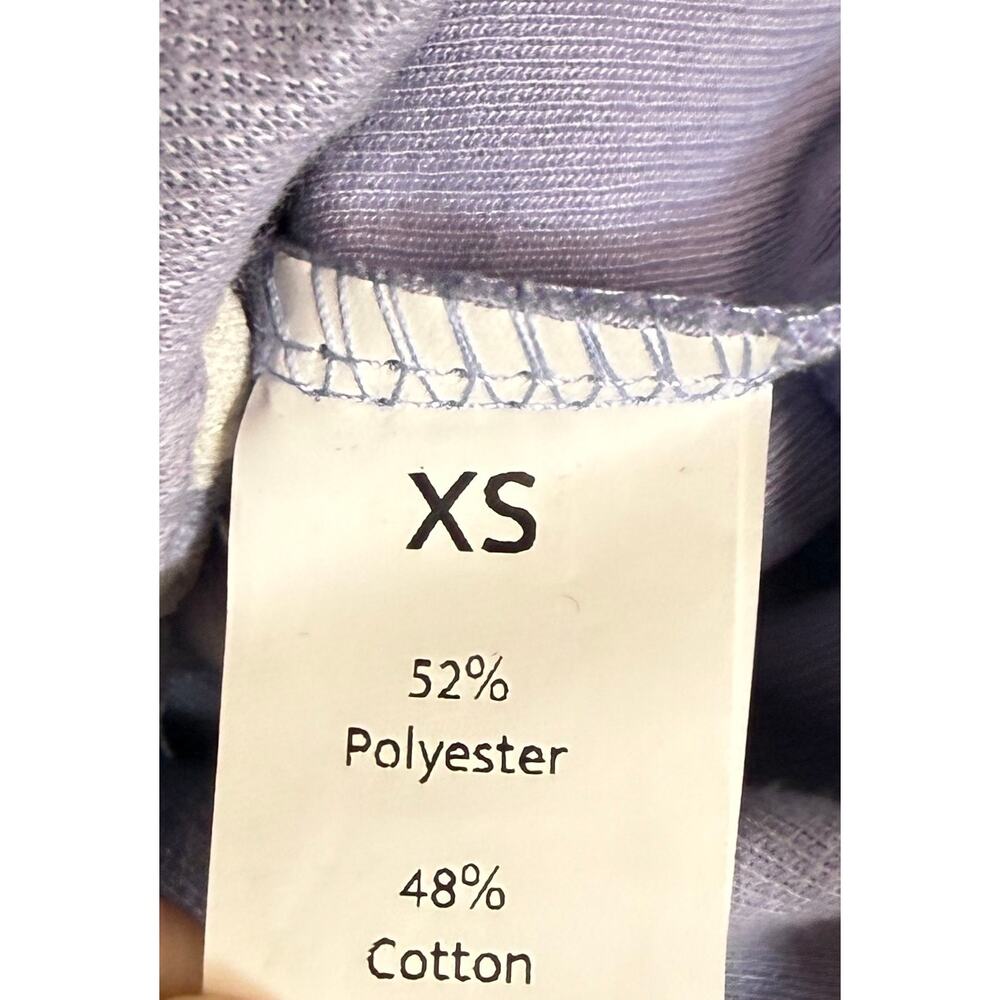 Halara Women Crop Hoodie Jacket Size XS Extra Small Purple Long Sleeve NWT New - Picture 9 of 10